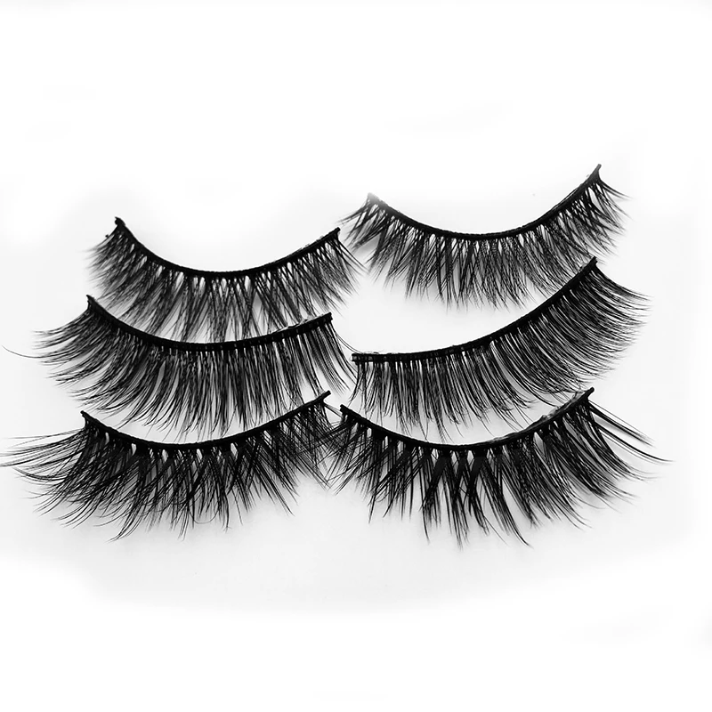 Reusable 3 Pairs Of Mixed 3D Three-Dimensional False Eyelashes Handmade Natural Thick Nude Makeup Eyelashes, Black color
Reusable 3 Pairs Of Mixed 3D Three-Dimensional False Eyelashes Handmade Natural Thick Nude Makeup Eyelashes, Black color