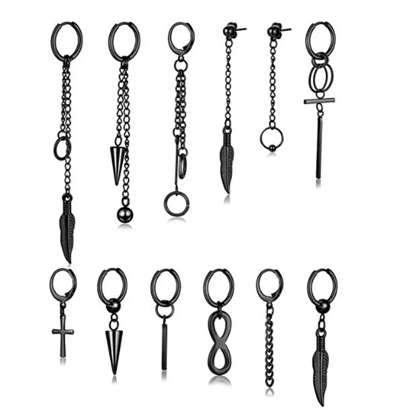 2022 stainless steel punk cross leaf circle 12pcs earring sets for women jewelry with long tassel earrings lot men
2022 stainless steel punk cross leaf circle 12pcs earring sets for women jewelry with long tassel earrings lot men