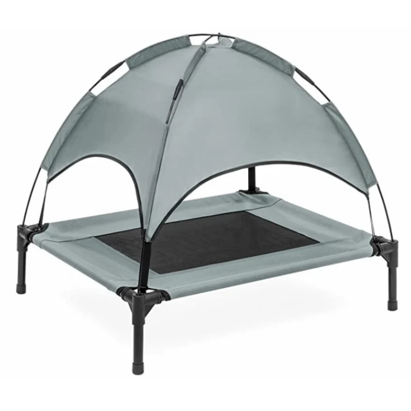 Summer Pet cooling Bed Waterproof Elevated Dog Bed Camping Raised Outdoor Elevated Dog Bed With Canopy, Light grey
Summer Pet cooling Bed Waterproof Elevated Dog Bed Camping Raised Outdoor Elevated Dog Bed With Canopy, Light grey