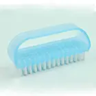 Plastic nail scrub fit manicure cleaning brush