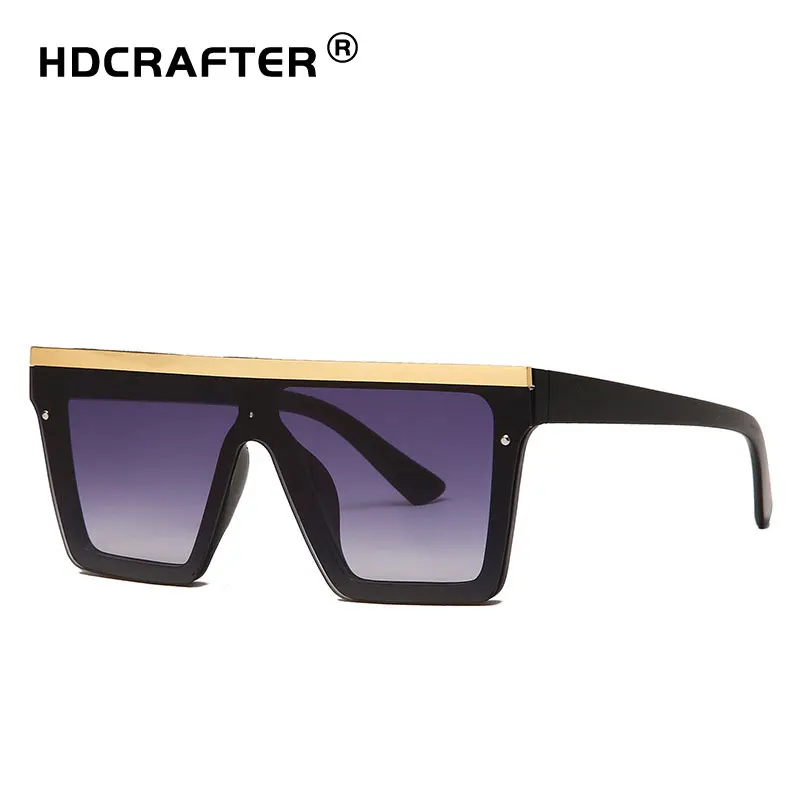 HDCRAFTER One eyebrow one-piece mirror sunglasses Fashion men's and women's catwalk super large Sunglasses UV400 outdoor leisure
HDCRAFTER One eyebrow one-piece mirror sunglasses Fashion men's and women's catwalk super large Sunglasses UV400 outdoor leisure