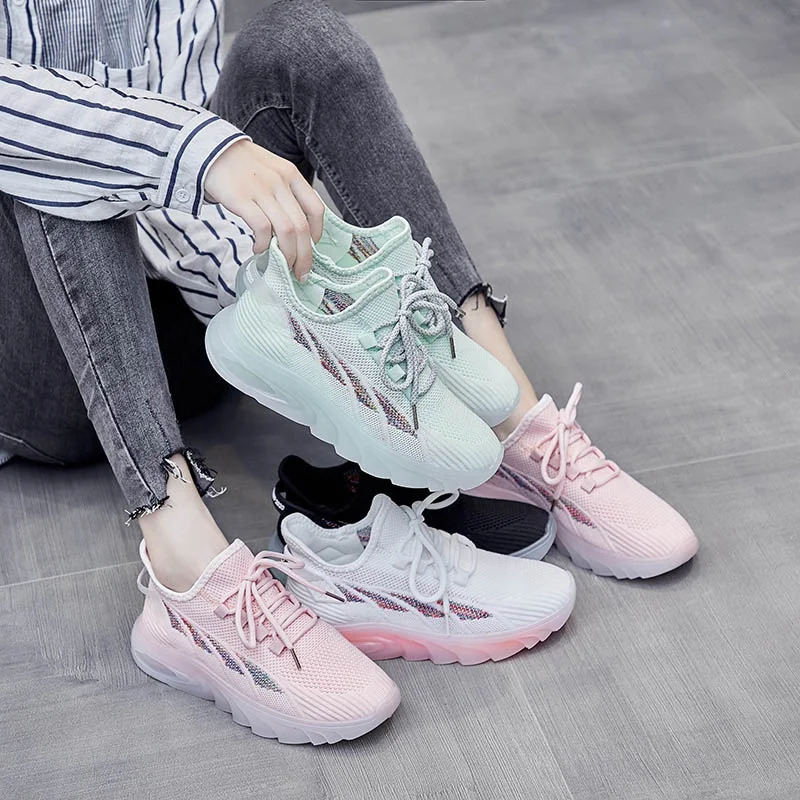 Hot Selling Flying Woven Breathable Flat Shoes Women Students Comfortable Soft Bottom Low Cut Leisure Fitness Walking Shoes, Customized color
Hot Selling Flying Woven Breathable Flat Shoes Women Students Comfortable Soft Bottom Low Cut Leisure Fitness Walking Shoes, Customized color