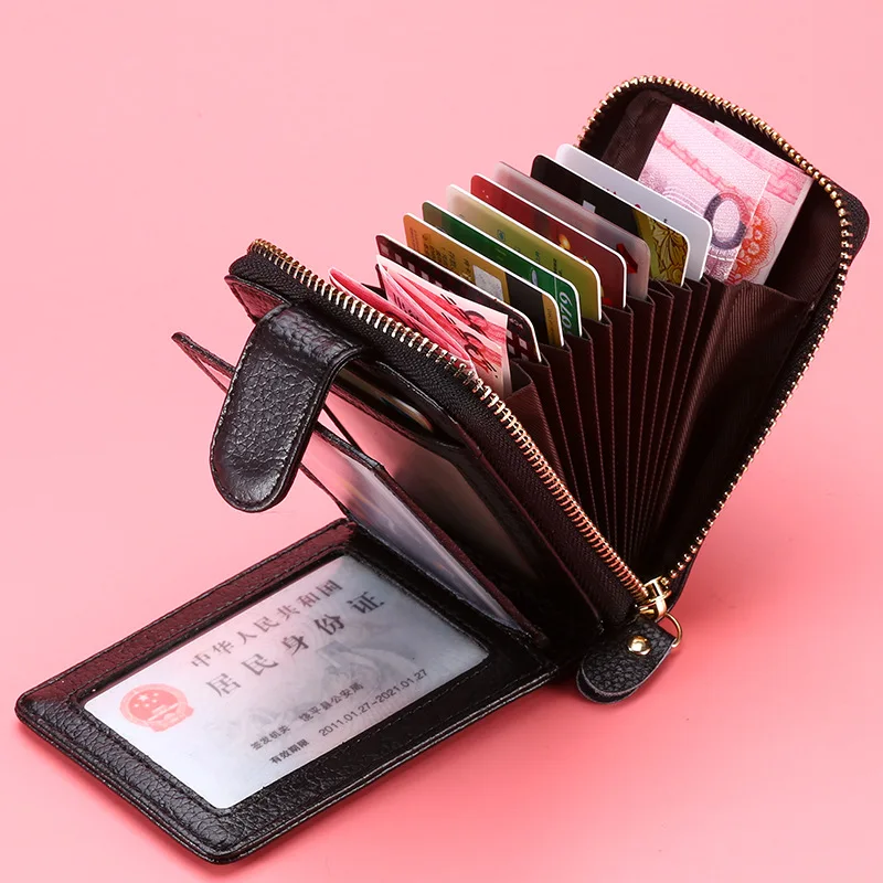 Factory Genuine Leather Luxury Designer Id Rfid Money Clip Purse Card Holder Leather Wallets
Factory Genuine Leather Luxury Designer Id Rfid Money Clip Purse Card Holder Leather Wallets