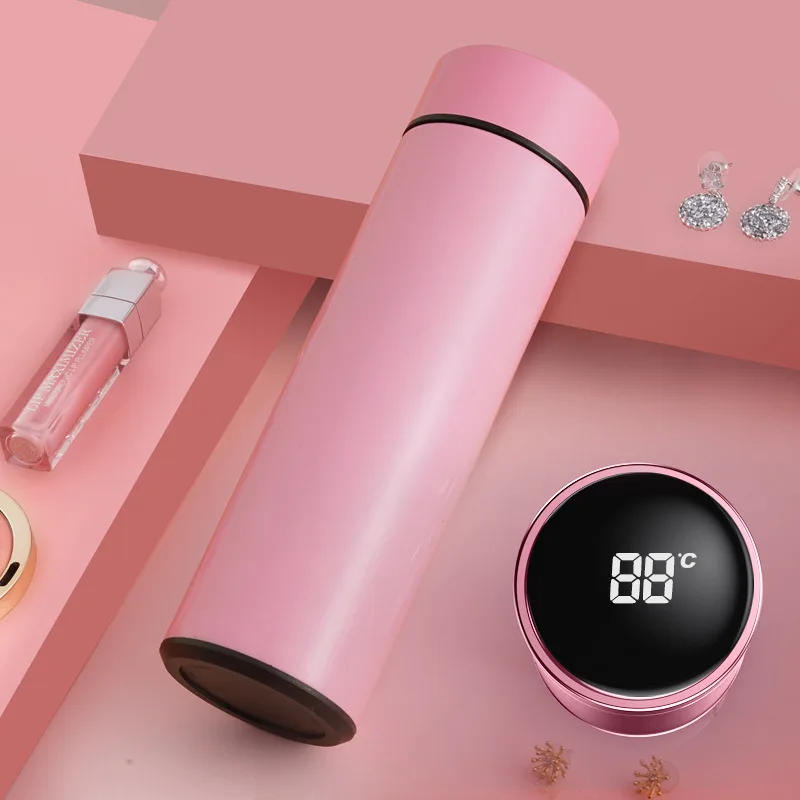 Free custom logo classic durable bottle heat-resistant coffee stainless steel cup for supermarkets with temperature display
Free custom logo classic durable bottle heat-resistant coffee stainless steel cup for supermarkets with temperature display