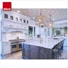 Allandcabinet Transitional Two Tone Kitchen with Stacked Cabinets