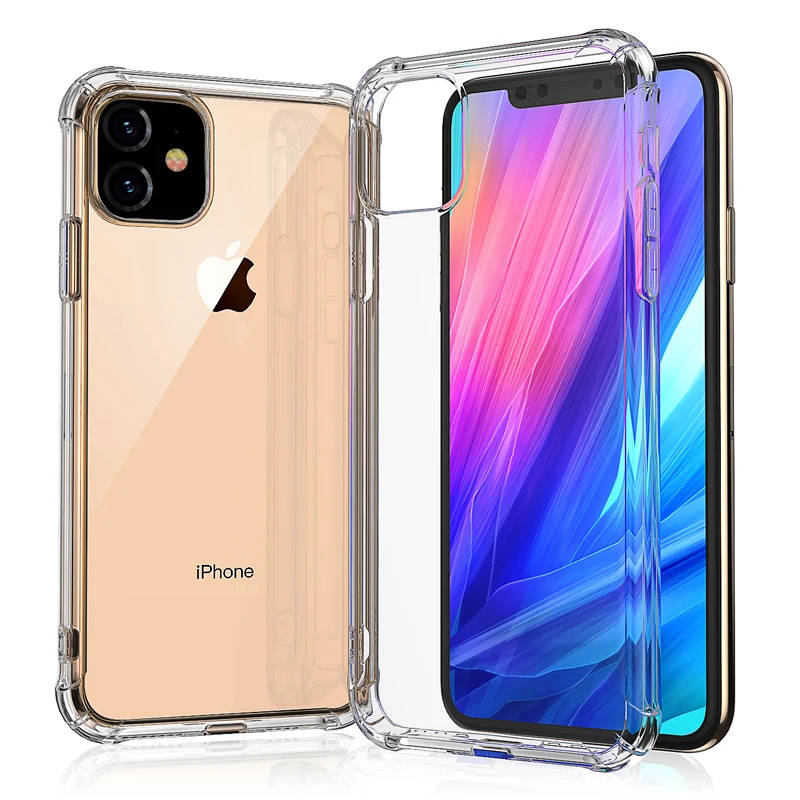 Soft Transparent Clear Shockproof Tpu Gel Bumper Back Cover Cell Phone Case For Iphone 11 12 Pro Max 7 8 X XS XR SE
Soft Transparent Clear Shockproof Tpu Gel Bumper Back Cover Cell Phone Case For Iphone 11 12 Pro Max 7 8 X XS XR SE