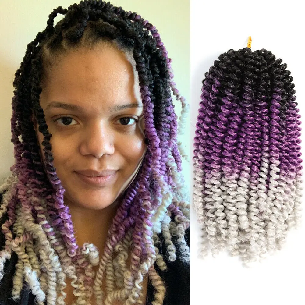 30strands/pack 8 inch wholesale Spring Twist Hair Crochet Twist Braids Afro Hair Nubian Twist Braiding Synthetic Hair Extension
30strands/pack 8 inch wholesale Spring Twist Hair Crochet Twist Braids Afro Hair Nubian Twist Braiding Synthetic Hair Extension