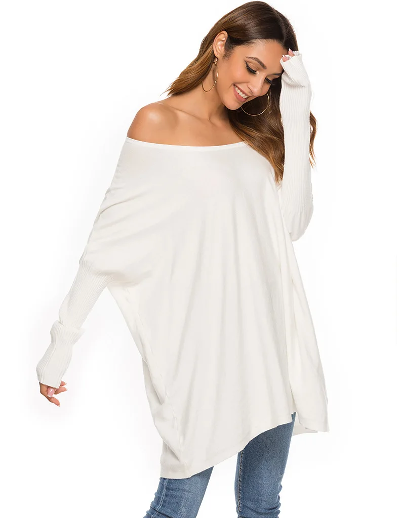 OEM Fashion Casual Autumn Knitting Long Sleeves Shirt Women Drop Shoulder Sweater Blouse
OEM Fashion Casual Autumn Knitting Long Sleeves Shirt Women Drop Shoulder Sweater Blouse