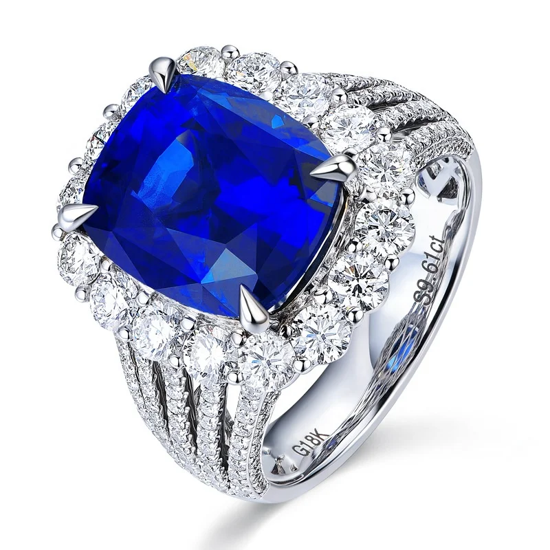 Full Micro Pave Cubic Zirconia Royal Blue Round Rings Jewelry Silver Color Elegant Wedding And Engagement Rings For Women Bridal
Full Micro Pave Cubic Zirconia Royal Blue Round Rings Jewelry Silver Color Elegant Wedding And Engagement Rings For Women Bridal