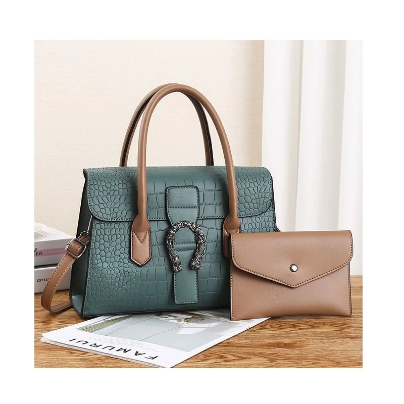 Customization Wholesale Fashion Designer 2 Piece Set Women Bags Custom Brand Ladies Bags Handbag Set for Women
Customization Wholesale Fashion Designer 2 Piece Set Women Bags Custom Brand Ladies Bags Handbag Set for Women