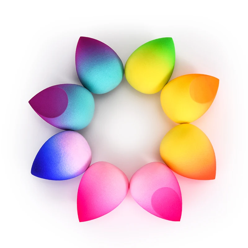 Hot Sale Gradient Color Beauty Blend Makeup Sponge For Foundation BB Cream, Customized color
Hot Sale Gradient Color Beauty Blend Makeup Sponge For Foundation BB Cream, Customized color
