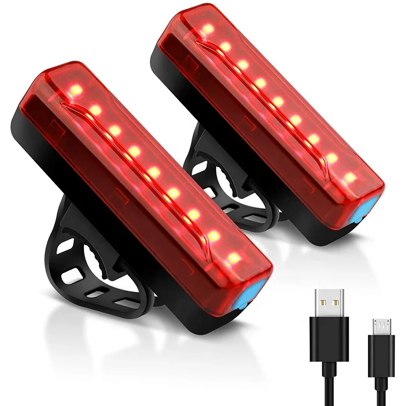 USB Rechargeable LED Bicycle Rear Light Waterproof MTB Road Bike Tail Light High Visibility Red LED Tail Light
USB Rechargeable LED Bicycle Rear Light Waterproof MTB Road Bike Tail Light High Visibility Red LED Tail Light