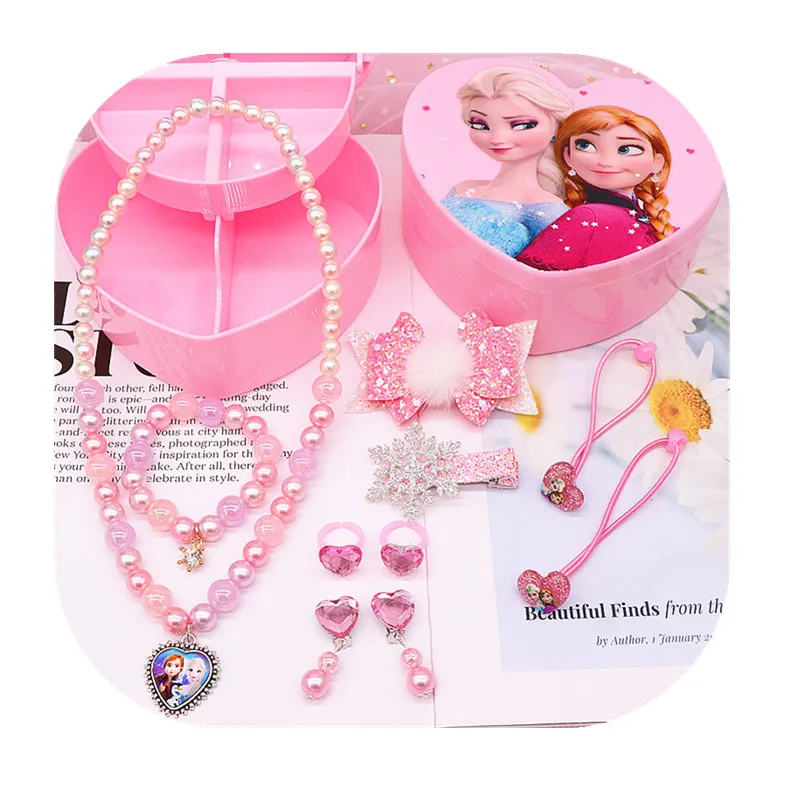 New Creative Children's jewelry set kids girls princess accessories set children cartoon necklace bracelet suit, Colorful
New Creative Children's jewelry set kids girls princess accessories set children cartoon necklace bracelet suit, Colorful
