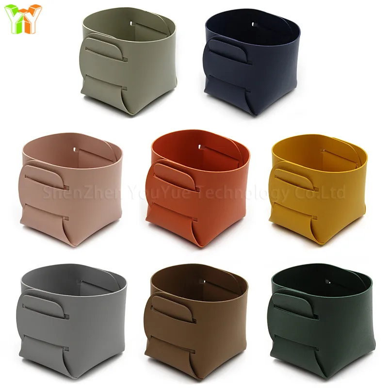 Small PU Leather Office Desk Pen Holder Makeup Brush Cup Holder Storage Bin Basket, Brown/green/yellow/pink/wine red
Small PU Leather Office Desk Pen Holder Makeup Brush Cup Holder Storage Bin Basket, Brown/green/yellow/pink/wine red