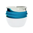 Anti-Spill Double Wall Thermal Insulation Heat Insulated Bowl with Lid and Suction Cup for Baby Toddler Children