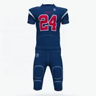 Custom Sublimation Printed Sewing Pattern american football Uniforms Set Professional Football Wear