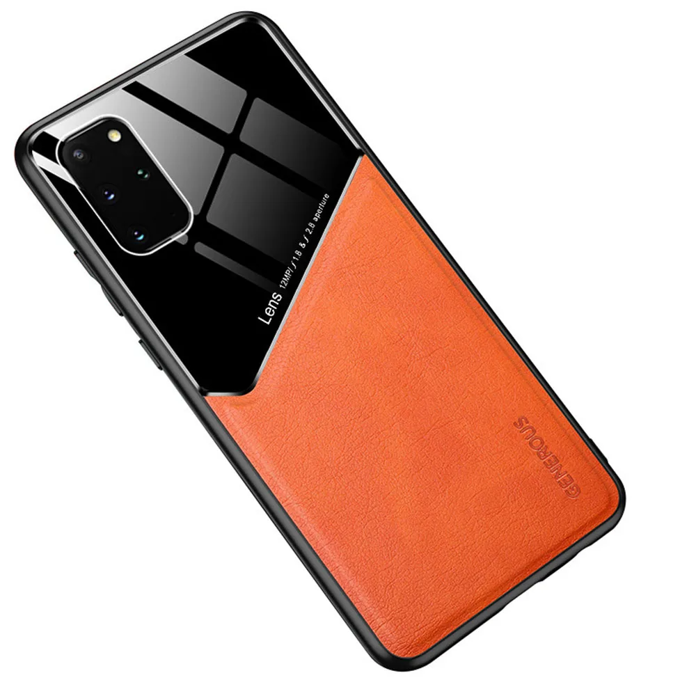 Luxury Plexiglass PU Leather Back Cover TPU Frame Magnetic Phone Case for Samsung S21 S20 Note 20 Mobile Casing, Multiple colors
Luxury Plexiglass PU Leather Back Cover TPU Frame Magnetic Phone Case for Samsung S21 S20 Note 20 Mobile Casing, Multiple colors