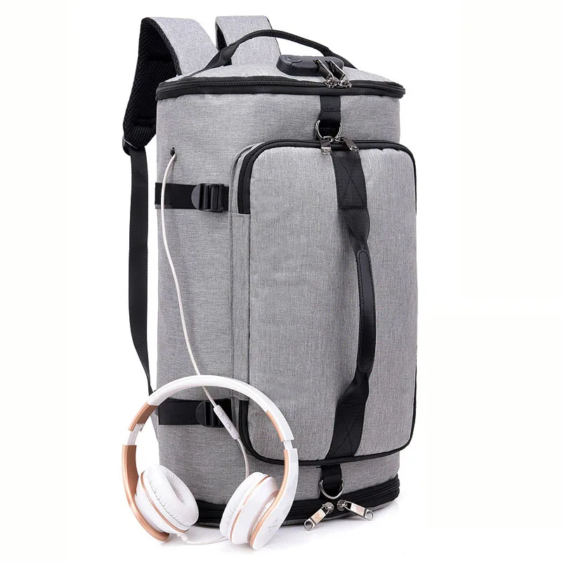 USB Anti-theft Gym backpack Bags Fitness Gym Bag for Men Training Sports Laptop Sack, Customized
USB Anti-theft Gym backpack Bags Fitness Gym Bag for Men Training Sports Laptop Sack, Customized