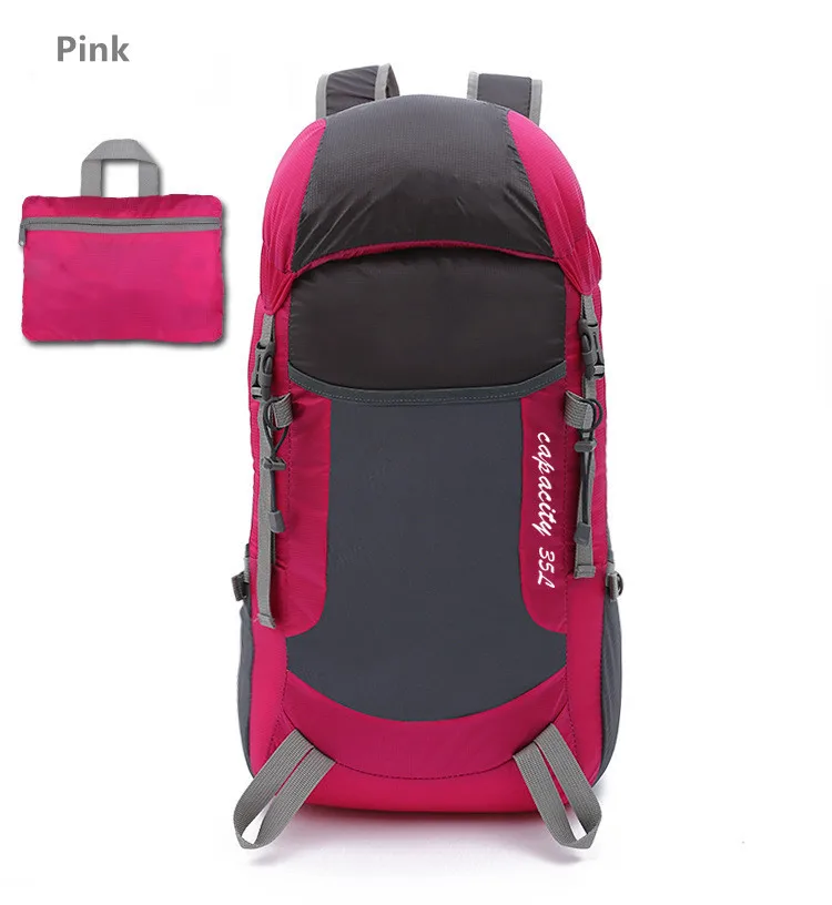 The new outdoor folding backpack men and women large-capacity travel mountaineering backpack, Green, blue, black, orange, pink
The new outdoor folding backpack men and women large-capacity travel mountaineering backpack, Green, blue, black, orange, pink