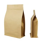 Aluminizing Kraft Paper Eight Side Sealing Bag Tea Bag Dry Fruits Grain Octagon Sealed Food Packing