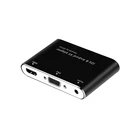 Multi-function Smart transfer box usb2.0 mirco5p to hdmi vga audio adapter converter