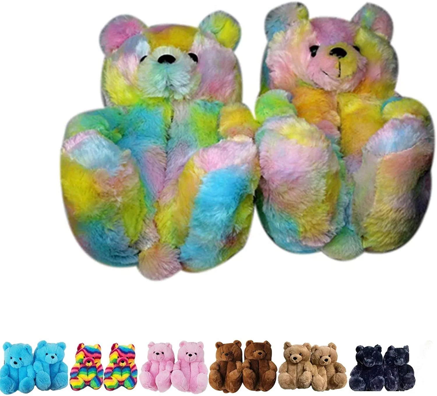 Hot Popular Winter Warm Cotton Home Plush All-Inclusive Kids Fur Teddy Bear Slippers, Customized color
Hot Popular Winter Warm Cotton Home Plush All-Inclusive Kids Fur Teddy Bear Slippers, Customized color