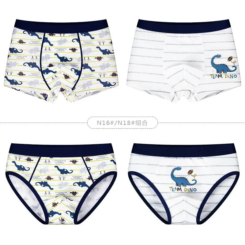 4 Piece/set Cartoon Children's Shorts Panties for Baby Boy Boxers Stripes Teenager Underpants 4-14T Kids Boys Underwear
4 Piece/set Cartoon Children's Shorts Panties for Baby Boy Boxers Stripes Teenager Underpants 4-14T Kids Boys Underwear