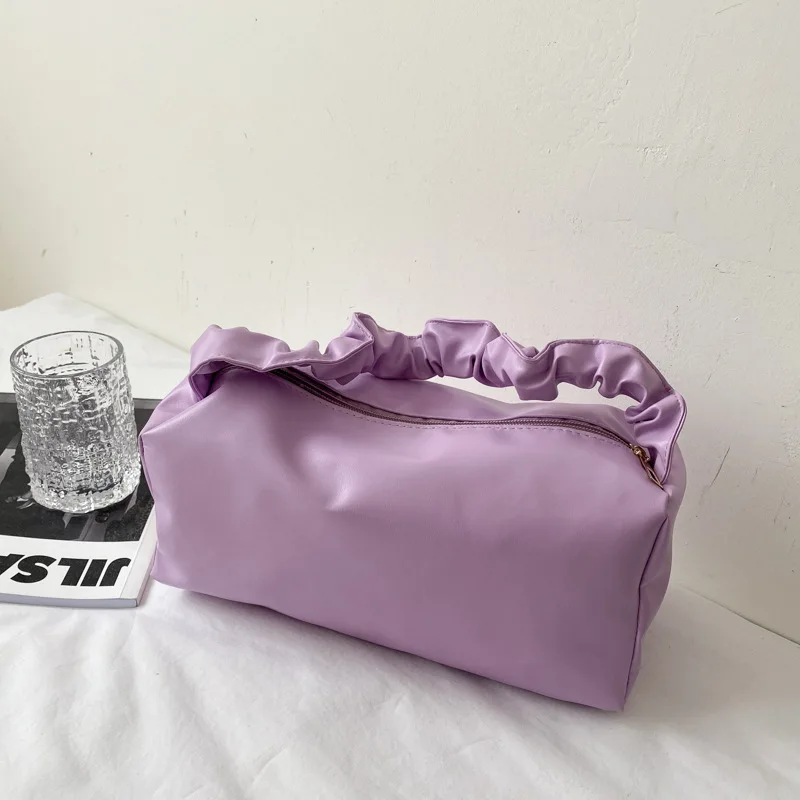 2021 Summer Ruched Solid Color Ladies Underarm Bags Armpit Shoulder Bag Trendy Women Hand Bag, As picture
2021 Summer Ruched Solid Color Ladies Underarm Bags Armpit Shoulder Bag Trendy Women Hand Bag, As picture
