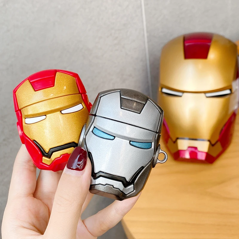 Free Shipping Superhero Iron Hero Man Wireless Earphone Cases for Airpods 1 2 pro Cover, Red
Free Shipping Superhero Iron Hero Man Wireless Earphone Cases for Airpods 1 2 pro Cover, Red