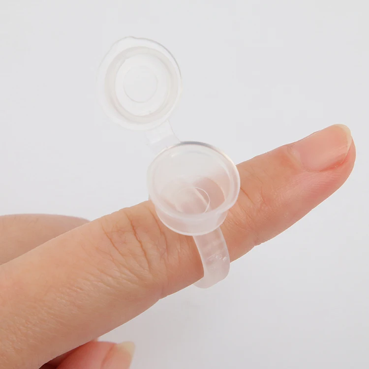 New Popular Independent Packaging Disposable Finger Cup Tattoo Pigment Permanent Makeup Ink Change Cup with Lid, Transparent
New Popular Independent Packaging Disposable Finger Cup Tattoo Pigment Permanent Makeup Ink Change Cup with Lid, Transparent