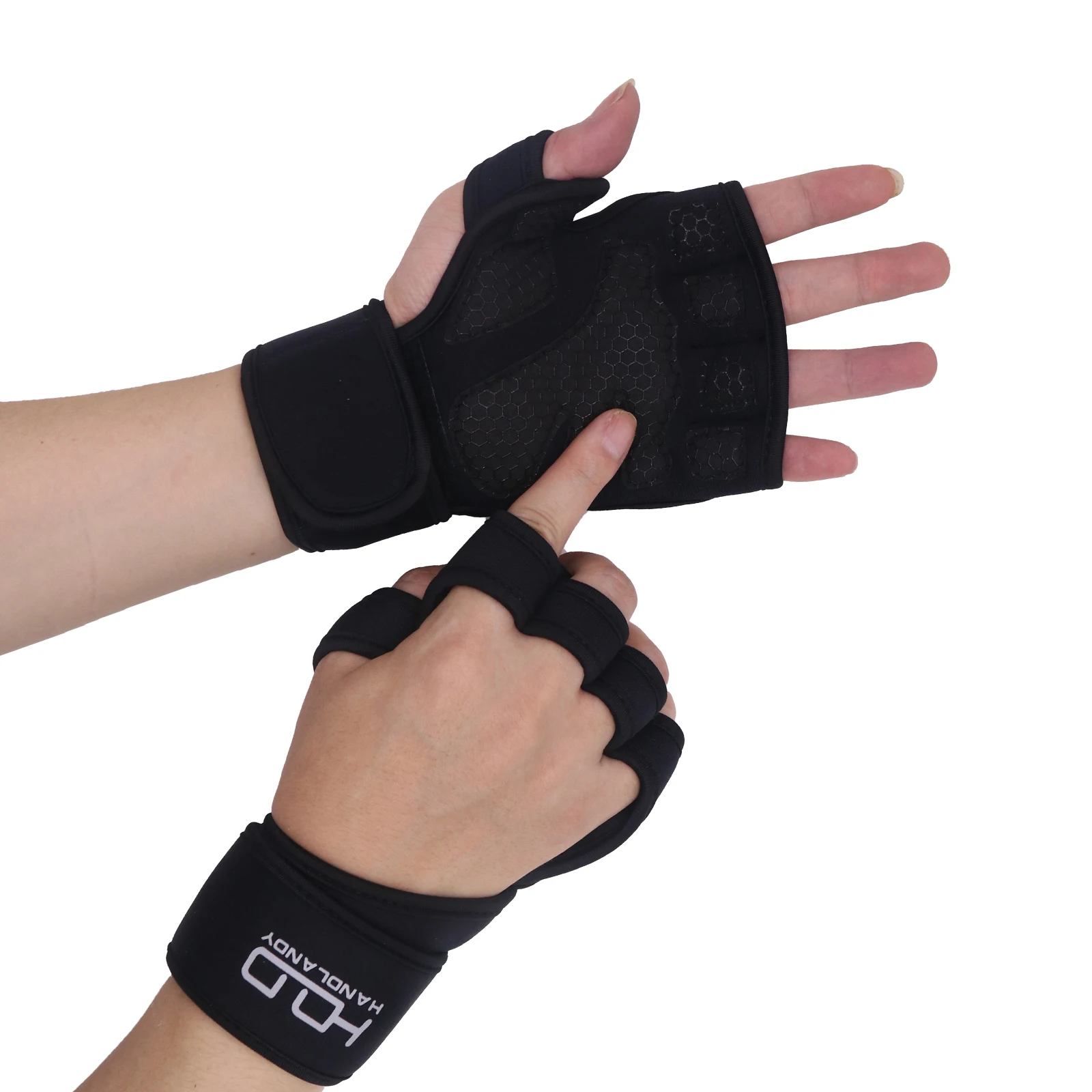 HANDLANDY Full Palm Protection Extra Grip Basic Gym Exercisee Training Men Women Weightlifting Gloves Unisex Green 1pair/opp Bag
HANDLANDY Full Palm Protection Extra Grip Basic Gym Exercisee Training Men Women Weightlifting Gloves Unisex Green 1pair/opp Bag