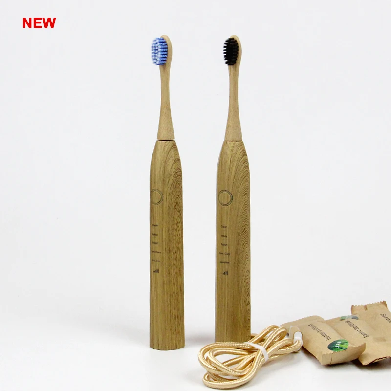 Wholesale Eco-friendly Customized Smart Eco Bambu Wooden Electric Bamboo Sonic Charcoal Toothbrush, Natural bamboo color 
Wholesale Eco-friendly Customized Smart Eco Bambu Wooden Electric Bamboo Sonic Charcoal Toothbrush, Natural bamboo color