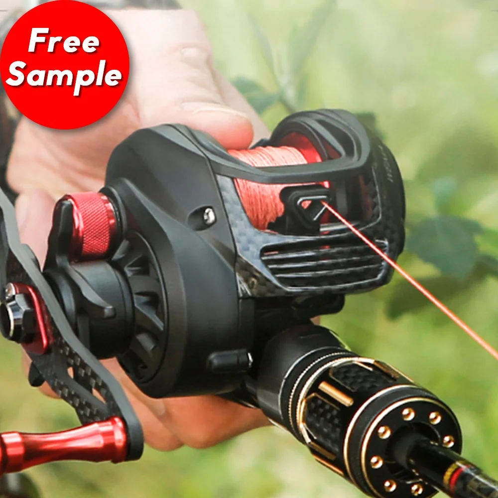 NewBility wholesale 10+1 BB Carbon Frame Ratio 7.1:1 NMB smooth bearing baitcast fishing reel, Red blue jigging reel
NewBility wholesale 10+1 BB Carbon Frame Ratio 7.1:1 NMB smooth bearing baitcast fishing reel, Red blue jigging reel