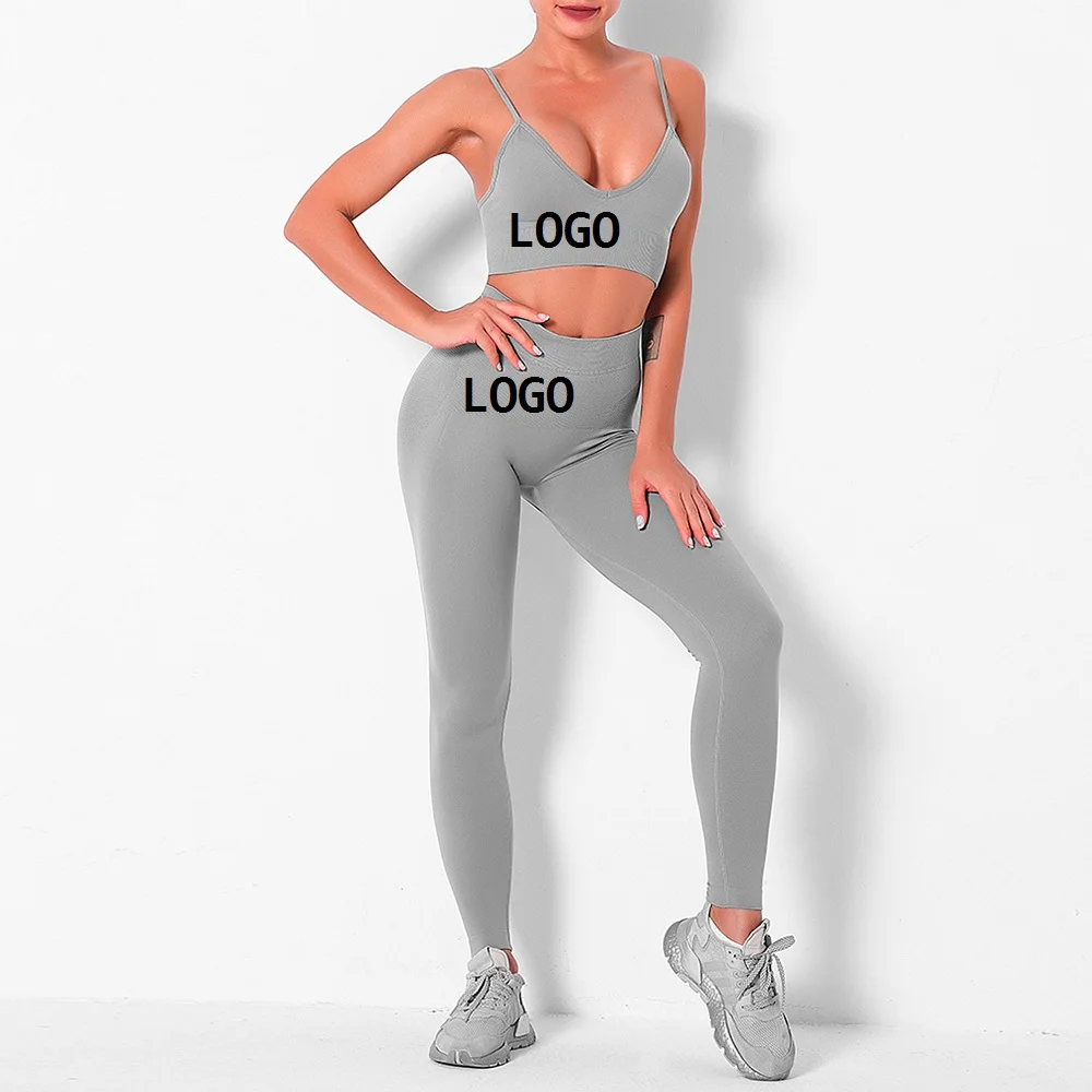 Professional Seamless Quick Dry Gym Outfit Fitness Clothing 2 Pieces Women Workout Sets Yoga Suit
Professional Seamless Quick Dry Gym Outfit Fitness Clothing 2 Pieces Women Workout Sets Yoga Suit