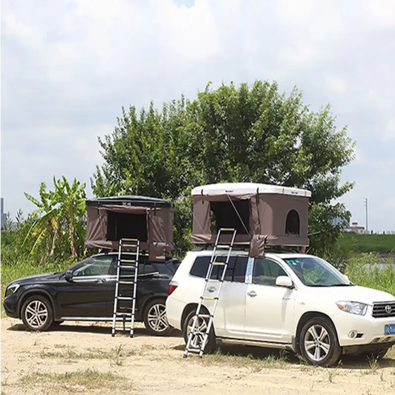 OEM Open Style Hard Shell Car Roof Top Pu Layer Stainless Steel Bracket Waterproof Safari Camping Car Tent roof top For Camping
OEM Open Style Hard Shell Car Roof Top Pu Layer Stainless Steel Bracket Waterproof Safari Camping Car Tent roof top For Camping
