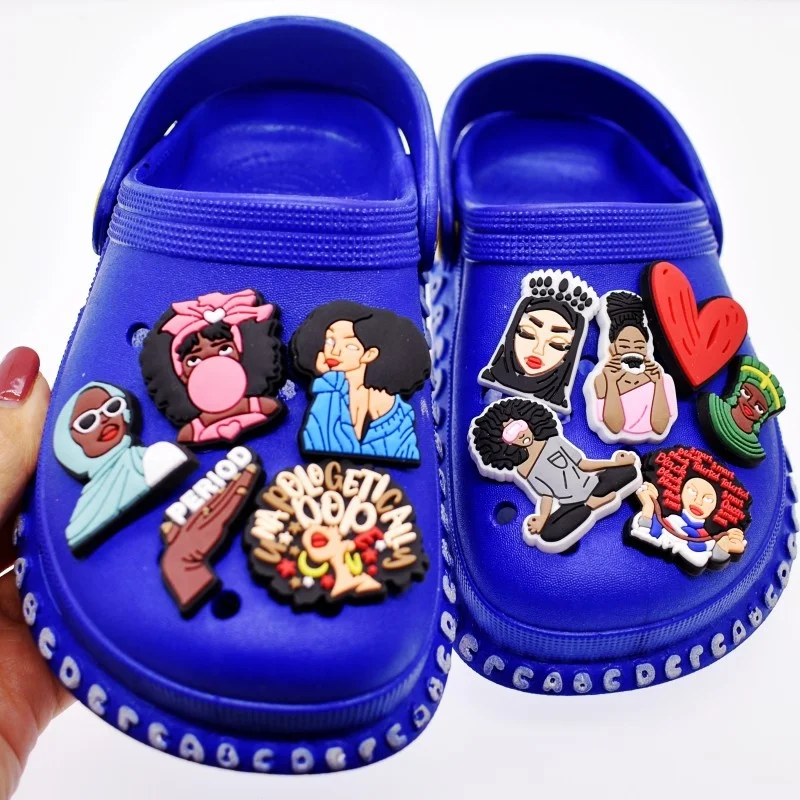 Cheap Custom Shoe Charms Luxurious LOGO Pvc Shoe Accessories design for Kids Teens Boy Girls party favor, As pictures shown
Cheap Custom Shoe Charms Luxurious LOGO Pvc Shoe Accessories design for Kids Teens Boy Girls party favor, As pictures shown