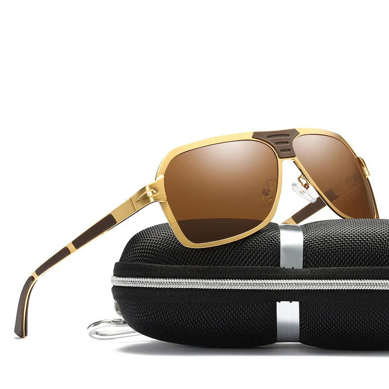 Good quality brand designer metal big square sun glasses custom logo shades classic pilot polarized sunglasses men
Good quality brand designer metal big square sun glasses custom logo shades classic pilot polarized sunglasses men