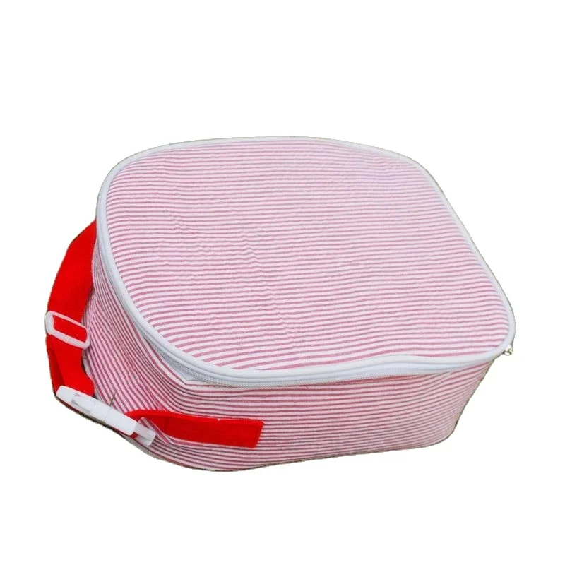 RTS Kids Seersucker Lunch Box Cotton Pink School Seersucker Cool Bag Picnic Cooler, Gray, black , navy, pink
RTS Kids Seersucker Lunch Box Cotton Pink School Seersucker Cool Bag Picnic Cooler, Gray, black , navy, pink