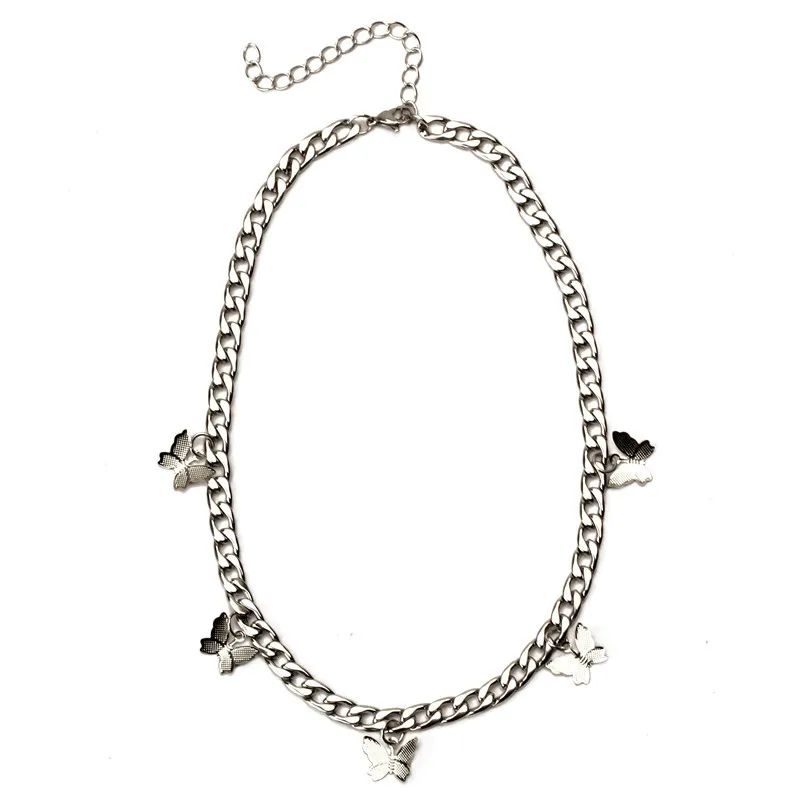 High Quality Multi Titanium Steel Cuban Butterfly Pendant Necklace Stainless Steel Butterfly Necklace, As pictures
High Quality Multi Titanium Steel Cuban Butterfly Pendant Necklace Stainless Steel Butterfly Necklace, As pictures