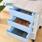 Home multifunctional mobile plastic storage drawer cabinet