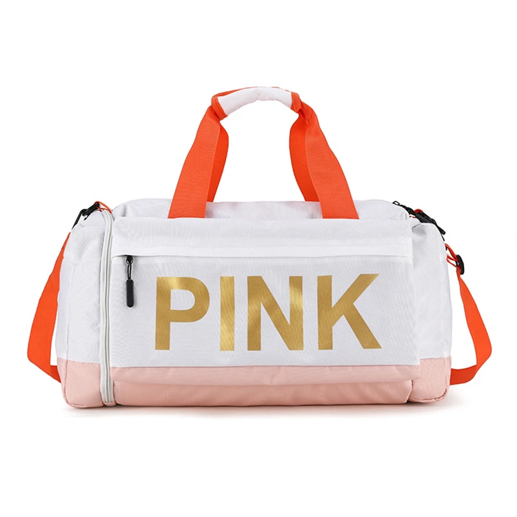 Wholesale custom shopping pink waterproof pack gym sports yoga black duffle sport bag for woman, Customized color
Wholesale custom shopping pink waterproof pack gym sports yoga black duffle sport bag for woman, Customized color