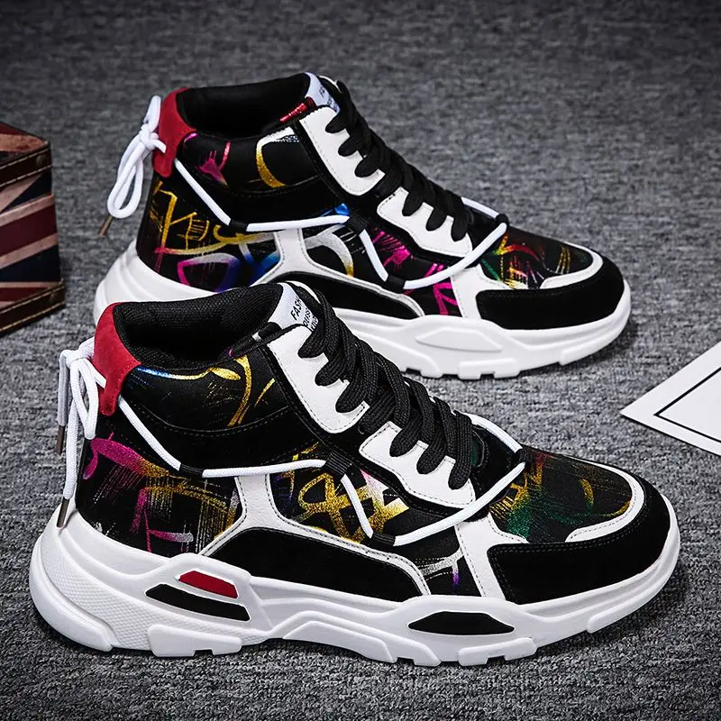 Street Style Breathable Men Chunky Sneakers 2019 Fashion Men Platform Trainers Man Shoes Male Footwear, Optional 
Street Style Breathable Men Chunky Sneakers 2019 Fashion Men Platform Trainers Man Shoes Male Footwear, Optional