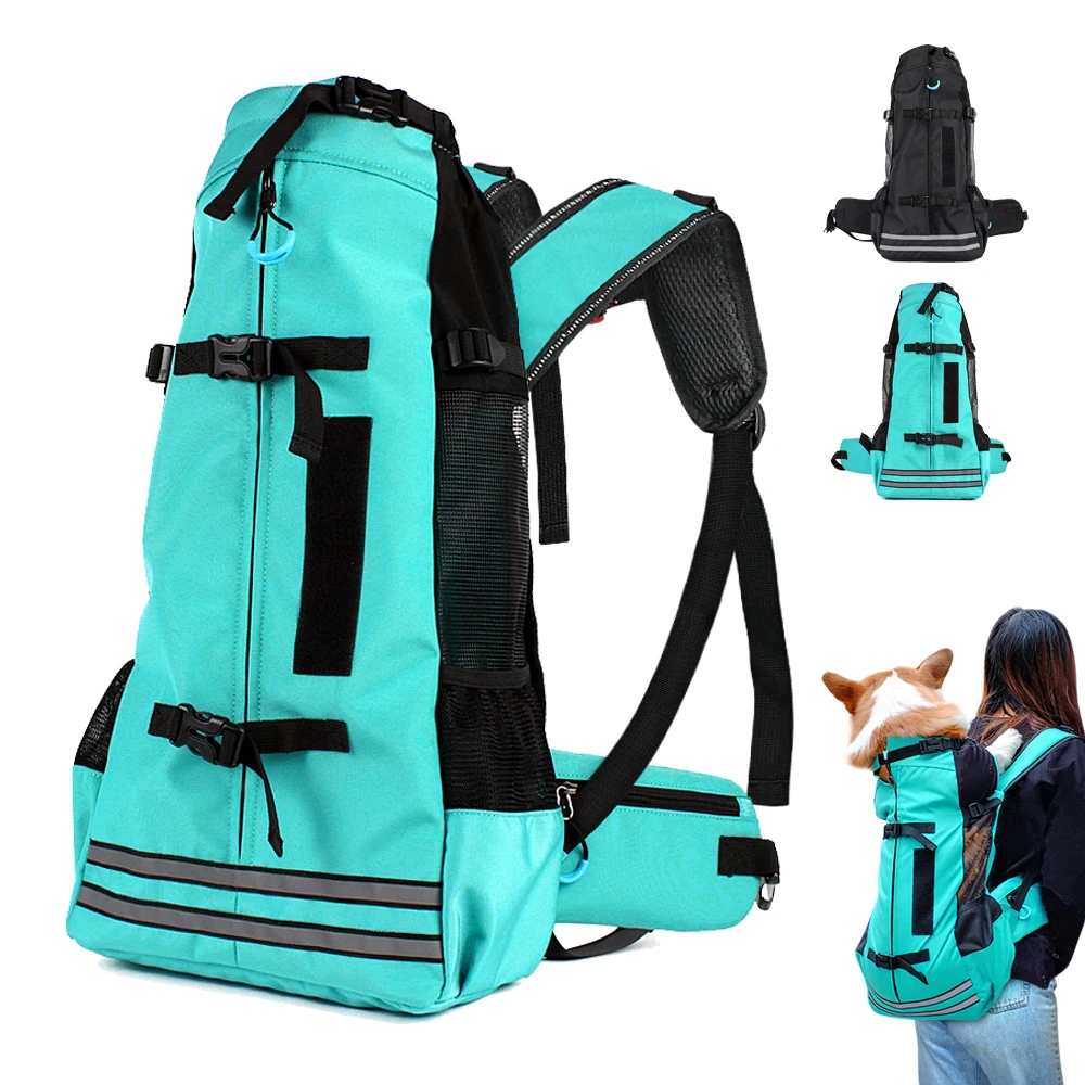 Outdoor Pet Dog Carrier Bag Small Medium Corgi Bulldog Backpack Reflective Travel Dog Bag, As picture
Outdoor Pet Dog Carrier Bag Small Medium Corgi Bulldog Backpack Reflective Travel Dog Bag, As picture