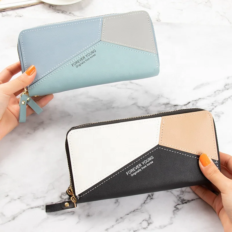 Hot Selling Color Matching Clutch Bag Double Zipper Phone Bag Large Capacity Long Stitching Letters Wallet For Women, 3 colors
Hot Selling Color Matching Clutch Bag Double Zipper Phone Bag Large Capacity Long Stitching Letters Wallet For Women, 3 colors