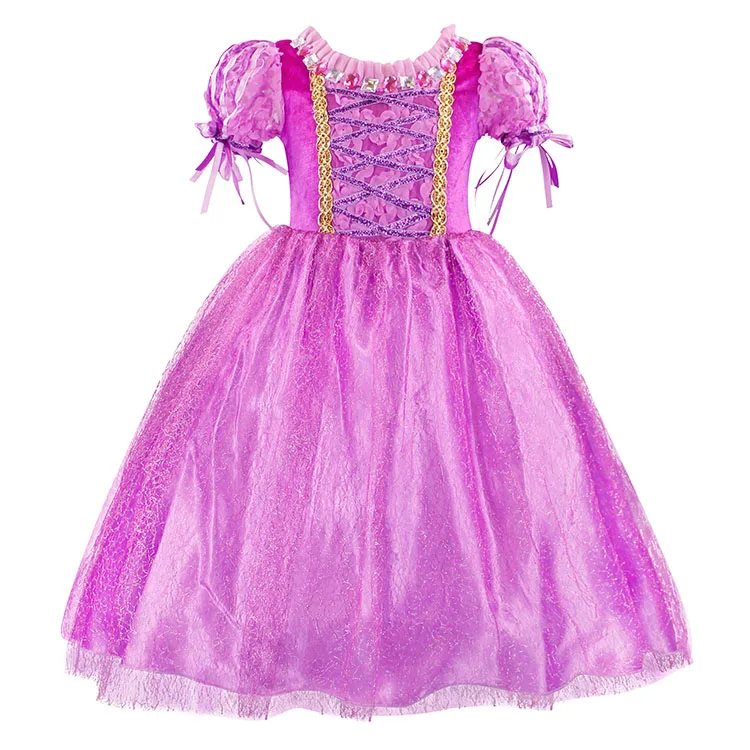 Wholesale Fancy Dress Costumes Purple Little Princess Girl Dress Cosplay Rapunzel Princess Dress
Wholesale Fancy Dress Costumes Purple Little Princess Girl Dress Cosplay Rapunzel Princess Dress
