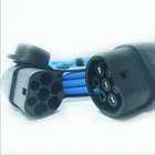 Electric 5*6mm2 European Type 2 AC Electric Car EV Charging Cable
