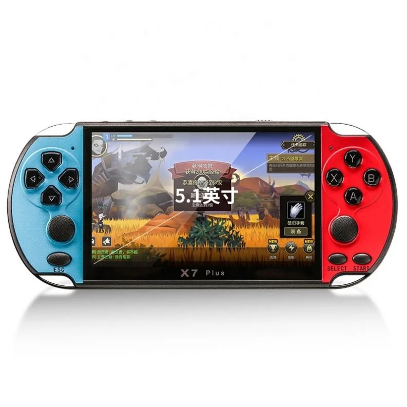 2021 Wholesale Newest X7 Plus Retro Game Console With Full Color 5.1" Screen Christmas Gifts Smartphone Controller Player
2021 Wholesale Newest X7 Plus Retro Game Console With Full Color 5.1" Screen Christmas Gifts Smartphone Controller Player