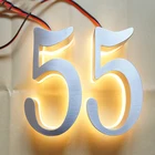 Led Backlit House Number Backlit Sign Letters Backlit Aluminum Channel Letter