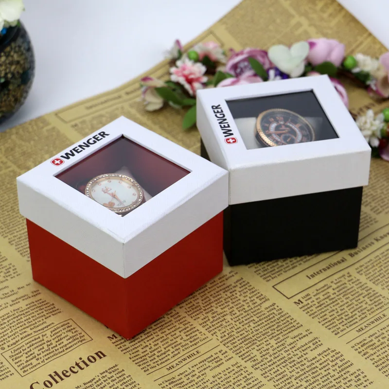 cardboard rigid gift box with lid for watch packing