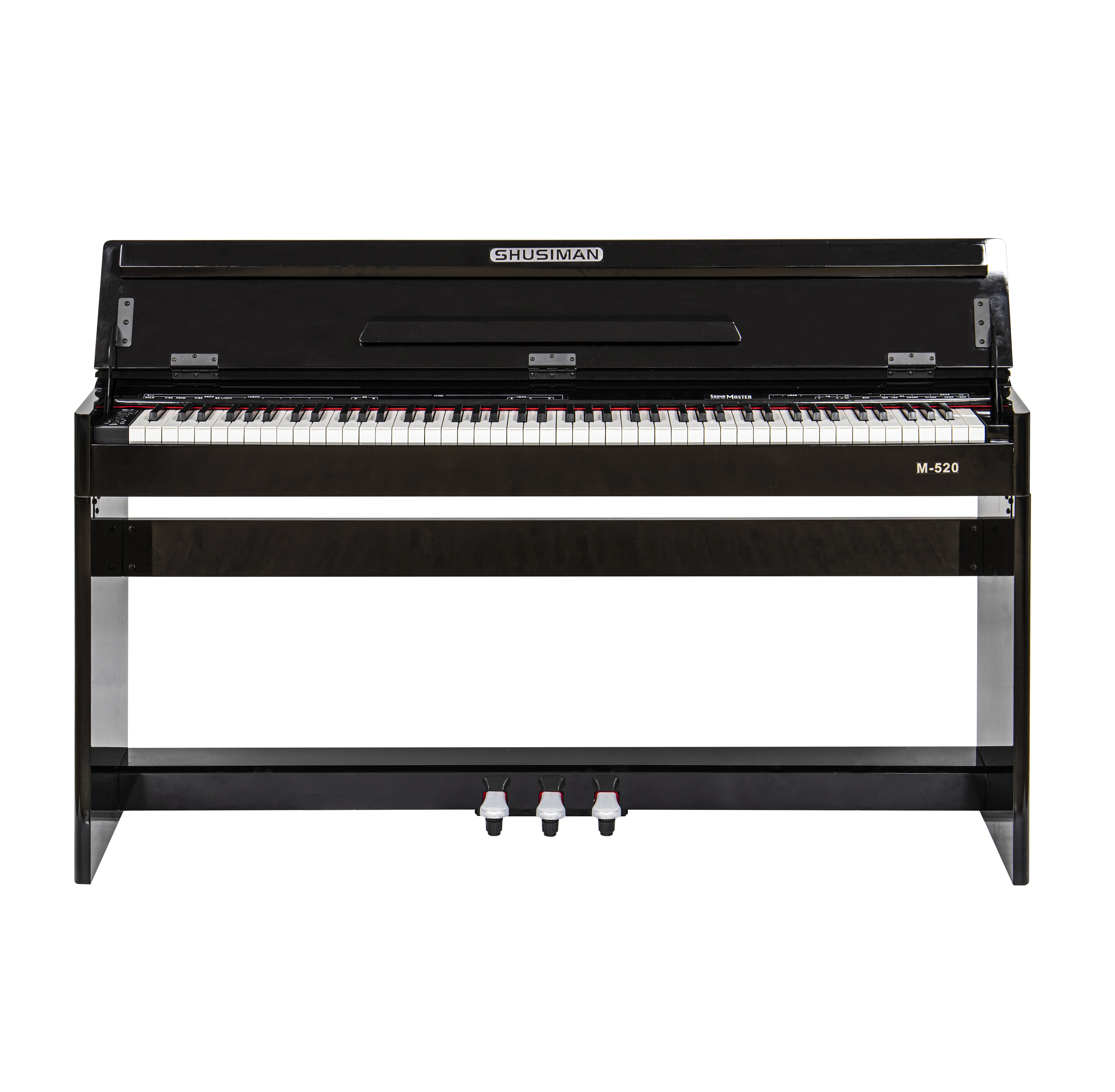 Piano digital electric piano midi keyboard flip cover polish elegance design for sale, Black/white
Piano digital electric piano midi keyboard flip cover polish elegance design for sale, Black/white